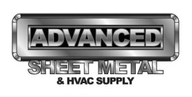 ADVANCED SHEET METAL & HVAC SUPPLY
