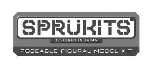 SPRÜKITS DESIGNED IN JAPAN POSEABLE FIGURAL MODEL KITS