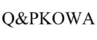 Q&PKOWA