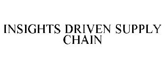 INSIGHTS DRIVEN SUPPLY CHAIN