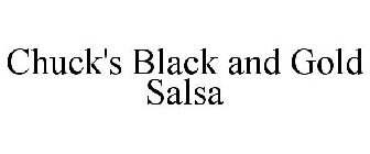 CHUCK'S BLACK AND GOLD SALSA
