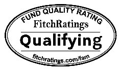 FUND QUALITY RATING FITCHRATINGS QUALIFYING FITCHRATINGS.COM/FAM