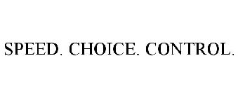 SPEED. CHOICE. CONTROL.