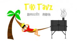 TIKI TAVZ BEACHIN BBQ