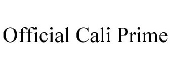 OFFICIAL CALI PRIME