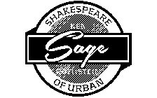 SAGE KEN ROTHSTEIN SHAKESPEARE OF URBAN