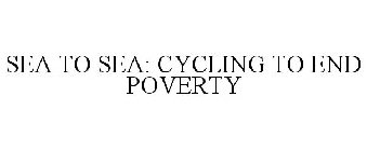 SEA TO SEA: CYCLING TO END POVERTY
