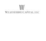 W WEATHERBIE CAPITAL, LLC
