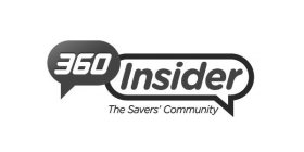360 INSIDER THE SAVERS' COMMUNITY