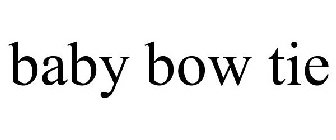 BABY BOW TIE