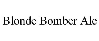 BLONDE BOMBER ALE