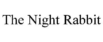 THE NIGHT RABBIT
