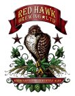 RED HAWK BREWING LTD HANDCRAFTED BELGIAN STYLE ALES