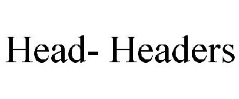 HEAD- HEADERS