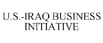 U.S.-IRAQ BUSINESS INITIATIVE