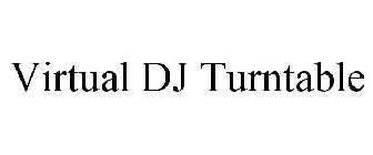 VIRTUAL DJ TURNTABLE