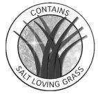 CONTAINS SALT LOVING GRASS