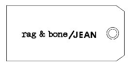 RAG & BONE / JEAN