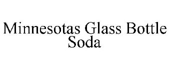 MINNESOTAS GLASS BOTTLE SODA