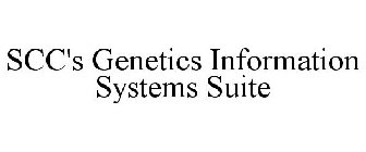 SCC'S GENETICS INFORMATION SYSTEMS SUITE