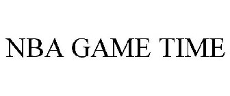 NBA GAME TIME
