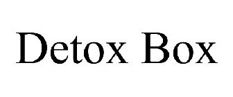 DETOX BOX