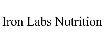 IRON LABS NUTRITION