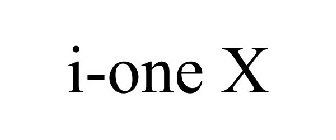 I-ONE X
