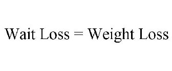 WAIT LOSS = WEIGHT LOSS