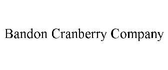 BANDON CRANBERRY COMPANY