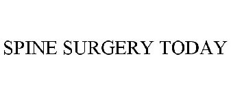 SPINE SURGERY TODAY