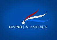 GIVING IN AMERICA