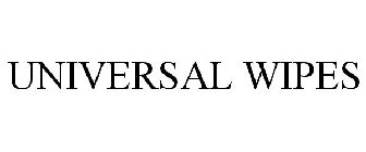 UNIVERSAL WIPES
