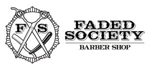 FADED SOCIETY BARBER SHOP F S