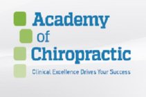 ACADEMY OF CHIROPRACTIC CLINICAL EXCELLENCE DRIVES YOUR SUCCESS