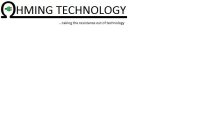 HMING TECHNOLOGY ...TAKING THE RESISTANCE OUT OF TECHNOLOGY