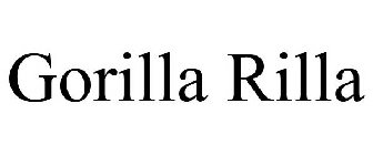 GORILLA RILLA