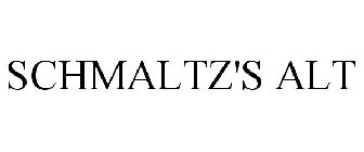 SCHMALTZ'S ALT