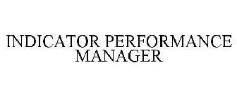 INDICATOR PERFORMANCE MANAGER