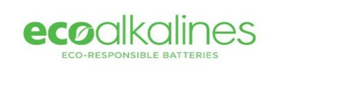 ECOALKALINES ECO-RESPONSIBLE BATTERIES