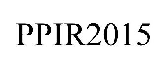 PPIR2015