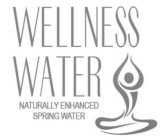 WELLNESS WATER NATURALLY ENHANCED SPRING WATER