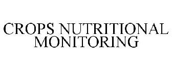 CROPS NUTRITIONAL MONITORING