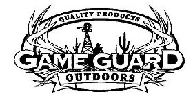 QUALITY PRODUCTS GAMEGUARD OUTDOORS