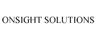 ONSIGHT SOLUTIONS