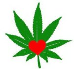 CANNABIS LEAF/9 LEAFS/HEART IN MIDDLE OF CANNABIS WITH DOJALIFE IN THE LEAF ON THE RIGHT TOP LEAF