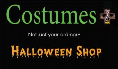 COSTUMES + NOT JUST YOUR ORDINARY HALLOWEEN SHOP