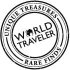 WORLD TRAVELER UNIQUE TREASURES RARE FINDS