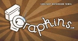 CRAPKINS.COM SANITARY BATHROOM TOWEL