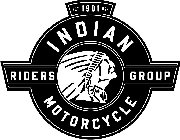 INDIAN MOTORCYLCE RIDERS GROUP EST 1901 USA